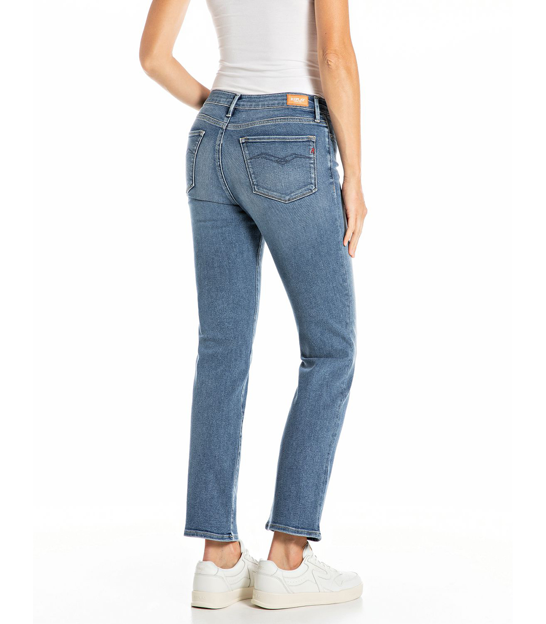 ストレートZOLIEブルーパワーストレッチデニム 詳細画像 ブルー 2